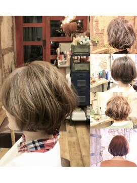 ムニ(Muni) SBS　＃Muni hair×ショートボブスタイル