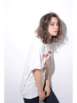 ソワンドブレスセルン 心斎橋(soin de brace cerne) 毛先パーマ外ハネボブ