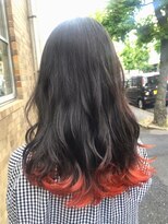 アマネク(AMANEQ by THISCOVER.)&nbsp;裾カラー/ビビッドオレンジ