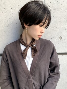 トイロ 中目黒(Toiro) 黒髪ハンサムショート中目黒