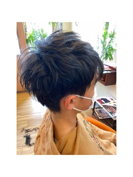 キキ 美容室(KIKI) 刈り上げずにスッキリ短く長持ちスタイル☆