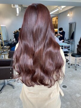 オズ 郡山桑野店(OZ) 《オズ》ピンクベージュ#ブリーチなし#髪質改善