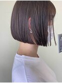 前下がりボブ
