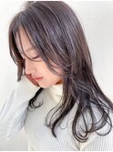 大人可愛いグレージュカラー/ヘッドスパ/髪質改善/天神大名