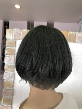 ドゥ スタイル 三国ヶ丘店(Duex Style) ブリーチONカラー×エアーウェーブ