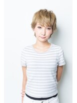 ヘアーパーク マンボ(HAIR PARK MAMBO) ブロンドカラー ナチュラルマッシュ【hair park MAMBO 豊田】