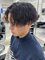 ロンド ローガン 名駅(Lond LOGAN)&nbsp;【LondLOGAN SAKURA】眉毛  ツイストスパイラルパーマ マッシュ