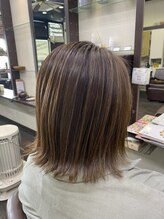 ヘアープレイスルシア(Hair Place Lucia) バレイヤージュ