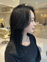 ミズチャーム(Ms.CHARM)&nbsp;顔まわりレイヤー/韓国風/ゆるふわ