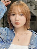 天使の羽バング/レイヤーボブ/外ハネボブ/顔まわりレイヤー