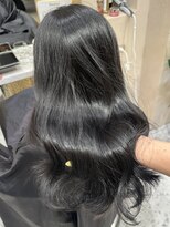 プアメリア 名古屋(Puamelia)&nbsp;ブリーチなし/ダークグレー/透け感カラー