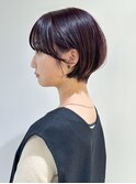 くびレイヤー美髪カーキベージュニュアンスカラー_ba498651