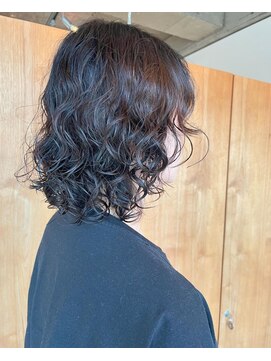 フレイムスヘアデザイン(FRAMES hair design) ウルフ×パーマ