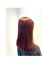 エイト 熊谷店(EIGHT)&nbsp;お客様スタイル_デザインカラー　ミディアム