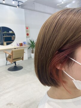 シャイバイブランチ(shy by branch) インナーカラー☆RED☆【良太】