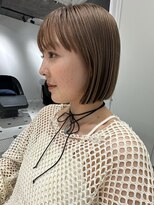 フゾンカウチ(fuzon kauti)&nbsp;大人ショートボブ顔周りレイヤー髪質改善２０代３０代４０代