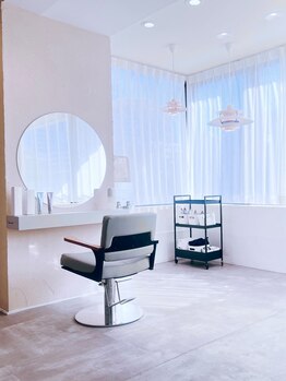ラパンエアル(LAPINEAL)の写真/◆久屋大通/栄駅スグの隠れ家空間◆ペールカラーでまとめられた大人女性のプライベートサロン＊