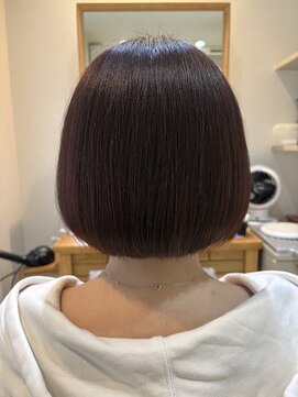 ジーナ 千葉 2nd(Zina) ミニボブ◎ピンクブラウン