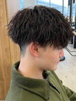 エルマーク 京橋(L-MARK)&nbsp;マッシュスパイラルパーマツイストスパイラル波巻きメンズ