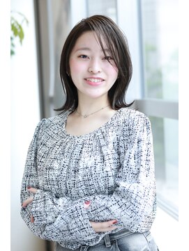 エフ イチリン 船橋日大店(F ICHIRIN) 前髪長め外ハネボブ