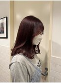 レッドブラウン・秋冬カラー