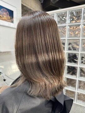 バブルス 溝の口(BUBBLES) ハイライト+グレージュ【BUBBLES溝の口】