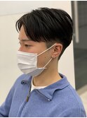 センターパートニュアンスパーマ韓国カルマパーマコンマヘア