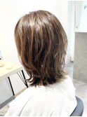 ハイライト/酸性パーマ/デジタルパーマ/ミディアムパーマ