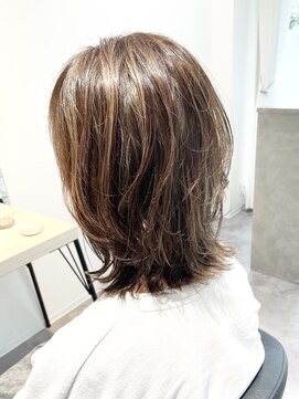 ストフ(stof) ハイライト/酸性パーマ/デジタルパーマ/ミディアムパーマ