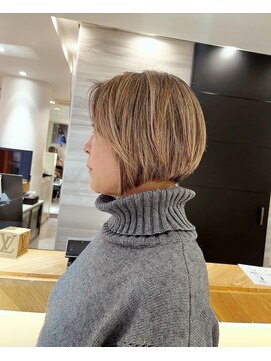 エイゾー(EIZO) 髪質改善酸性カラーショート/酸性カラー/ゼロテク/髪質改善