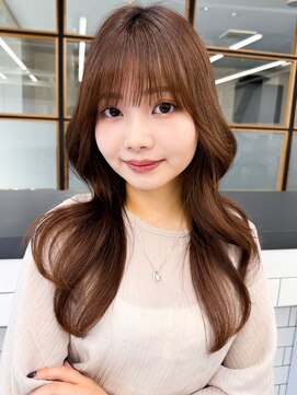 ソア 渋谷(soar) 20代30代髪質改善カラーミルクティーカラー透明感小顔レイヤー