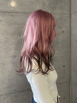 オーオシカシカスペース(OOO YY Space)&nbsp;ペールピンク/エンドカラー/デザインカラー/グラデーション