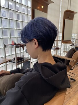 クラップス 金沢文庫店(CLAPS) 表面ブリーチのデザインカラー