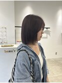 黒髪ボブルフネビージュ小顔ワンレン《用賀》