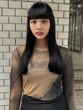 ロッソ 西荻窪(ROSSO) ネイビーブルー/重めロング