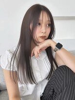 リアン バイ キートス(Lien by kiitos)&nbsp;レイヤーカット/顔まわりレイヤー/ラベンダーブラウン/透明感