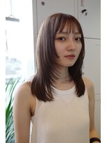 プロス(Pros)&nbsp;表参道/ブリーチなし／レイヤーカット/ヘアセット