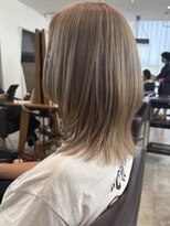 フェイス 港南台店(FACE。) ミルクティーベージュ×ブリーチハイトーン