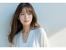 巻かずに小顔!再現性重視の毛先パーマ+カット+髪質改善トリートメント
