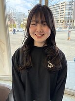 コワファースト 大分(COIFF1RST) 高校生カット/レイヤースタイル/コテ巻き
