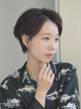 インセプション 銀座(INCEPTION) 前下がりショート・ボブ/パーマ/前髪なし/30代/40代/50代/長め