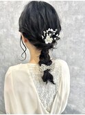 【別府　Rangali】ヘアセット、編みおろし