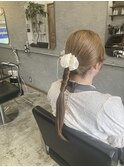 タイトな編みおろし