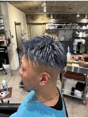 ショートブルーシルバー！