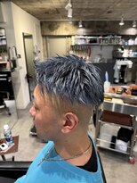 ショット 茨木(SHOT) ショートブルーシルバー!