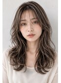 【大人気】グレージュハイライト