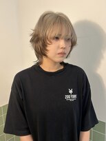 ハイブ 金沢(Hive)&nbsp;ウルフカット　デザインカラー
