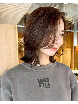 エルマ(L/MA)の写真/【塚本/姫島/2号線沿】育てるハイライトが人気！白髪は染めずにぼかす時代◎【白髪ぼかし/脱白髪染め】