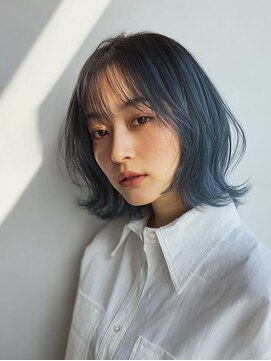 テーラヘアー 北習志野店(TELA HAIR) ブルーカラー【北習志野】<20代30代40代50代60代>