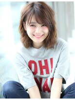 ビューイースト 亀戸 錦糸町(VIEW EAST)&nbsp;ミディアムヘアは小顔にも可愛くもなれます！